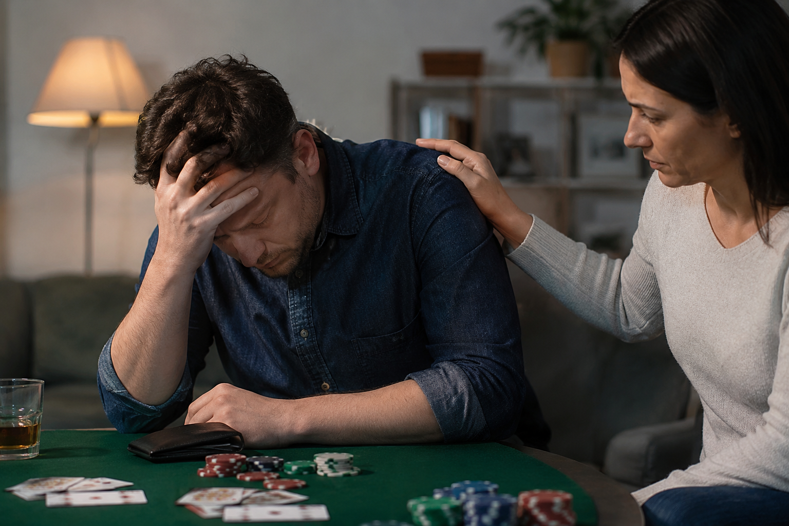 salute mentale gioco azzardo segnali aiuto in famiglia